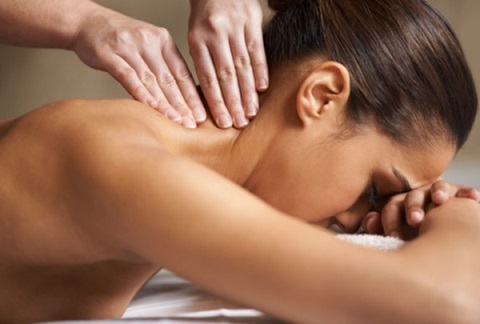 massage hoofd, nek en rug